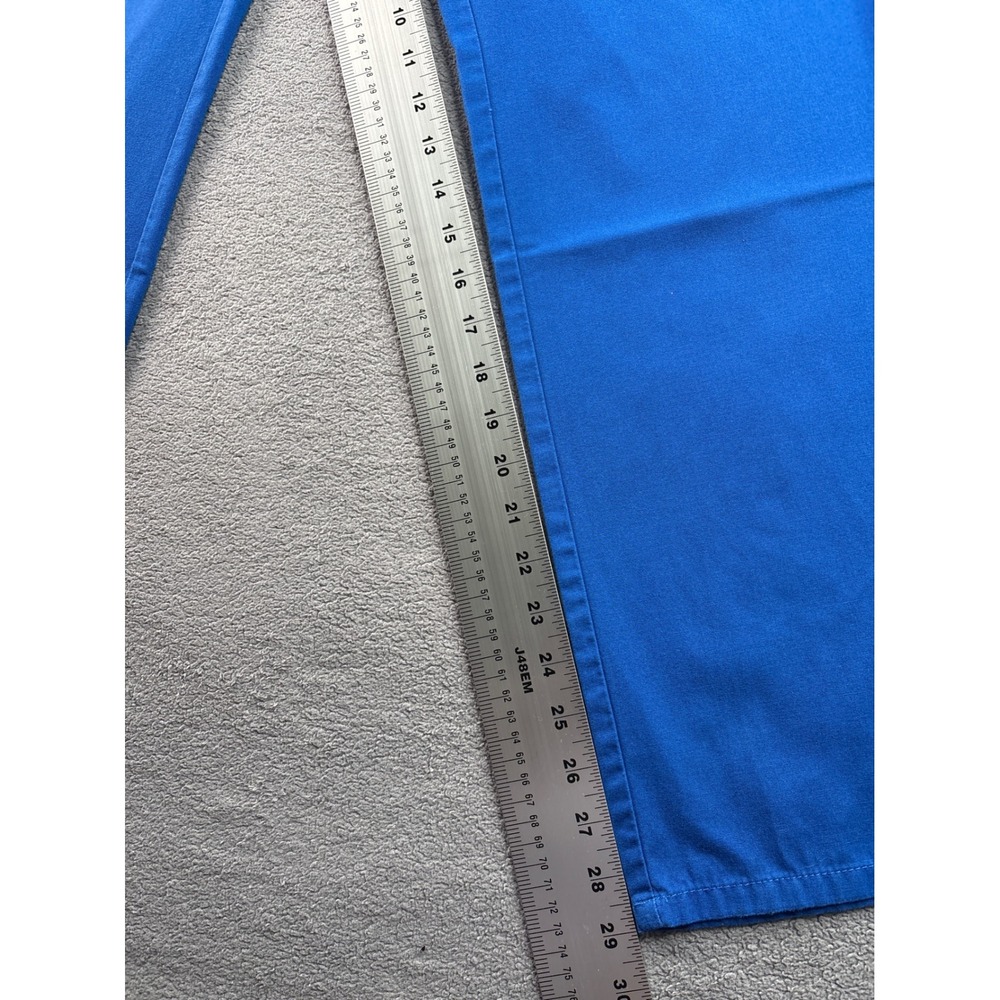 Dickies Royal Blue Cargo Scrub Pants Elastic Waist Straight Leg 86106 Small S - Picture 3 of 12